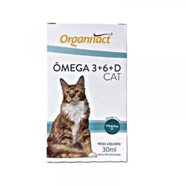 Ômega 3+6+d Cat 30ml - Organnact