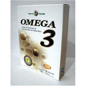 Omega 3 60 Cápsulas de 500mg Soft Gel Terra Verde