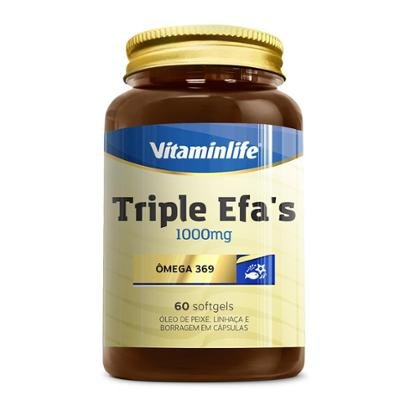 Ômega 369 Triple Efas (60 Capsulas) Vitaminlife