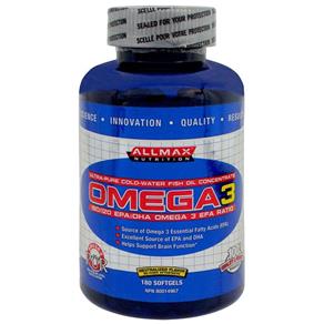 Omega 3 Allmax Nutrition - 180 Softgels