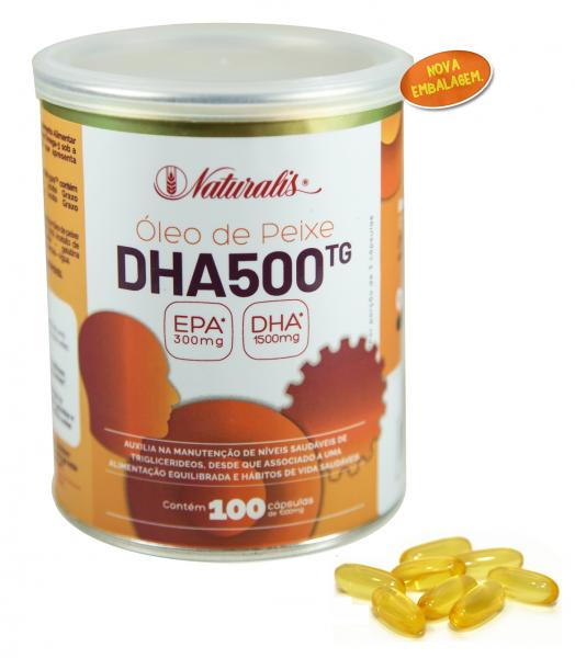 Omega-3 DHA 500 100 Cápsulas - Naturalis