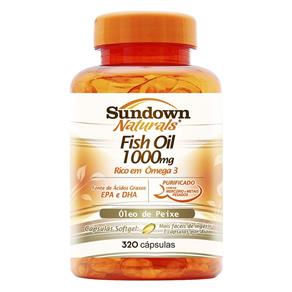 Ômega 3 Fish Oil (1000mg) 320 Cápsulas - Sundown - 320 Cápsulas