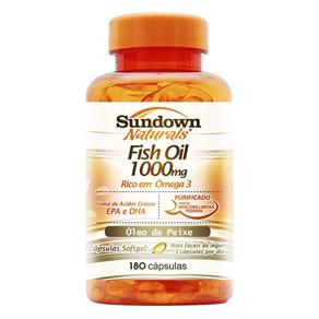Ômega 3 Fish Oil (1000mg) 180 Cápsulas - Sundown