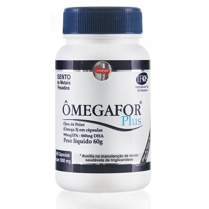Ômega For Plus 60 Cáps - Vitafor