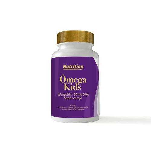 Ômega Kids 250mg (60 Cápsulas) - Nutrition All