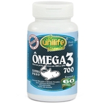 Omega 3 Oleo de Peixe 700mg 60 cápsulas Unilife