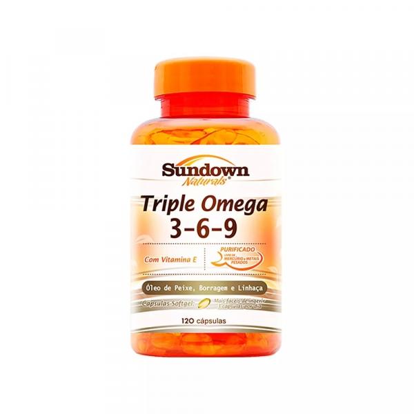 Omega 3 Triple 3-6-9 - Sundown - 120 Caps - Sundown Naturals