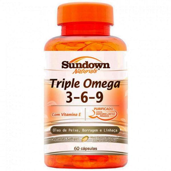 Omega 3 Triple 3-6-9 - Sundown - 60 Caps - Sundown Naturals