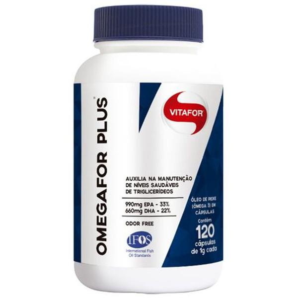 Ômegafor Plus 120 Caps - Omega 3 - Vitafor