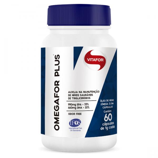 Omegafor Plus - 120 Cápsulas - Vitafor