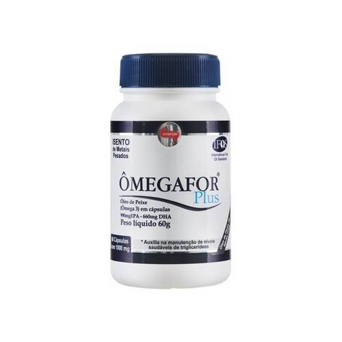 Omegafor Plus 1000mg (120 Caps) - Vitafor