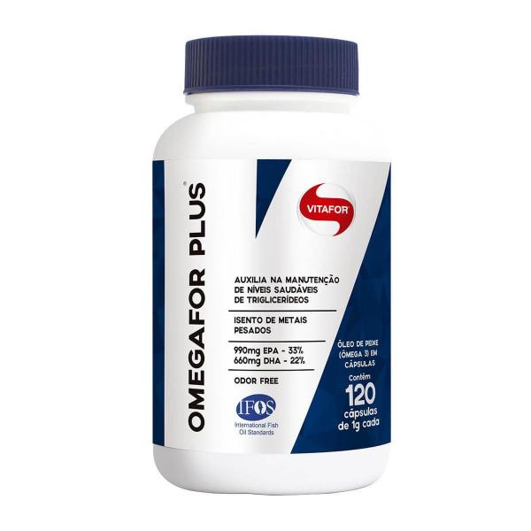 ÔMEGAFOR PLUS 1000MG (120 Cápsulas) - Vitafor