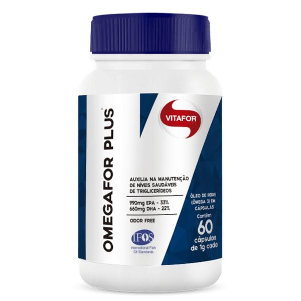 Omegafor Plus (1000mg) 60 Cápsulas - Vitafor