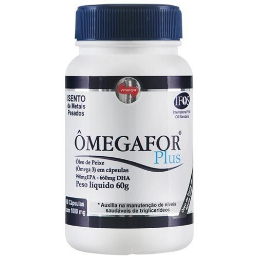 ÔmegaFor Plus - 60 Cápsulas - Vitafor