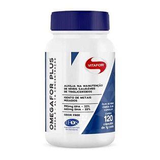 Omegafor Plus - Vitafor - 120 Cápsulas de 1g