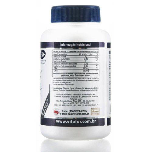 Omegafor Plus Vitafor 120 Cápsulas