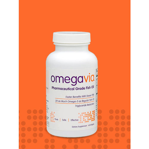 Omegavia Fish Oil - 60 Cápsulas em Gel Omegavia