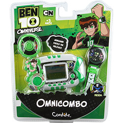 Omnicombo - Radio + Relógio + Minigame Ben 10 Omniverse Rook - Candide