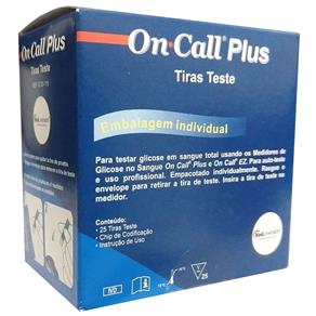 On Call Plus C/ 25 Tiras Teste