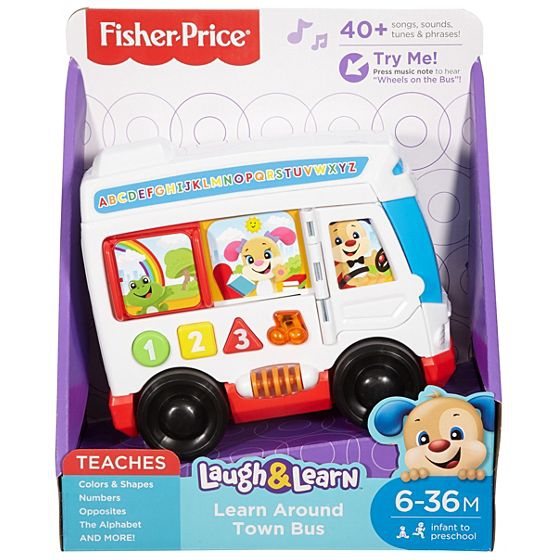 Ônibus do Cachorrinho Aprender e Brincar Fisher-Price - Mattel