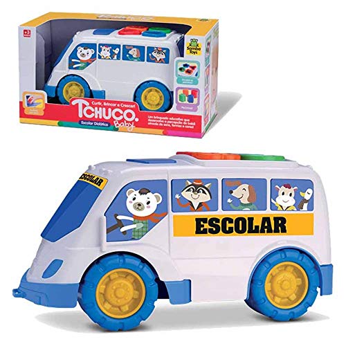 Onibus Escolar Didatico Tchuco Baby - Samba Toys