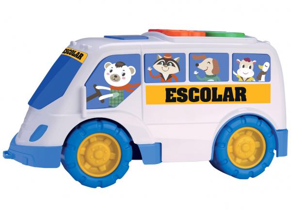 Ônibus Tchuco Baby Escolar Didático - Samba Toys 223