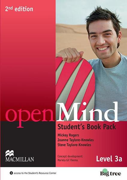 Openmind 3A - Student's Book Pack - Second Edition - Macmillan - Elt