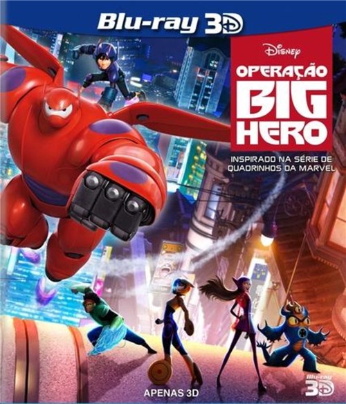 Operaçao Big Hero (Blu-Ray 3D)