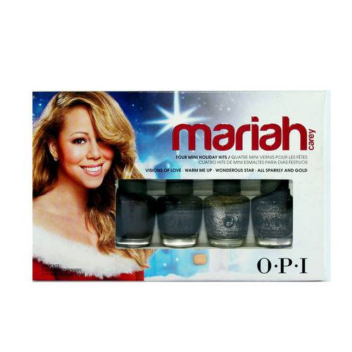 Tudo sobre 'Opi Mariah Carey Four Mini Holiday - Kit Mini Esmalte 3,75 Ml'