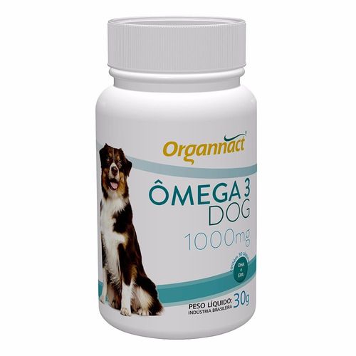 Organact Ômegas 3 Dog 1000mg - 30 Comprimidos
