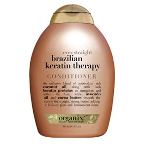 Tudo sobre 'Organix Ever Straight Brazilian Keratin Therapy Organix - Condicionador para Cabelos Quimicamente Tratados - 385ml - 385ml'