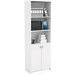 Organizador com 2 Portas e 3 Compartimentos - MO 8800 - Branco - Art In Móveis