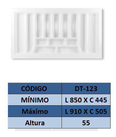 Organizador de Talher Ajustável Medidas Máximas: 910mm X 505mm) OG-123 - Moldplast