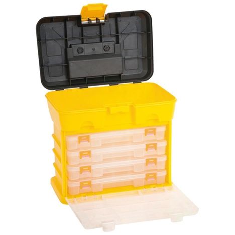 Organizador Plástico com 4 Compartimentos Móveis - Opv0600 - Vonder