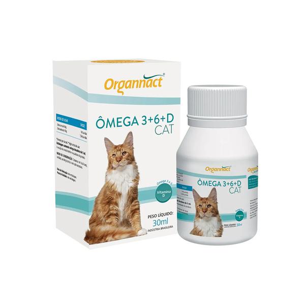 Organnact Ômega 3+6+D Cat 30ml