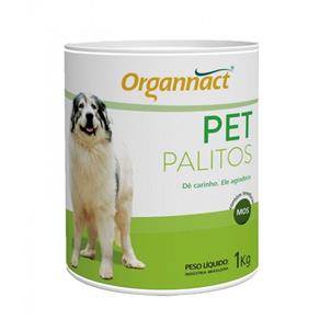 Organnact Pet Palitos Probiotico e Prebiotico 1Kg - Un