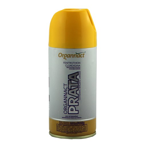 Organnact Prata Spray 200ml Organnact Tratamento Bicheira