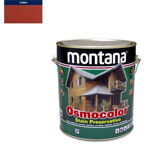 Osmocolor Stain Preservativo Cedro 3,6L - Montana - Montana