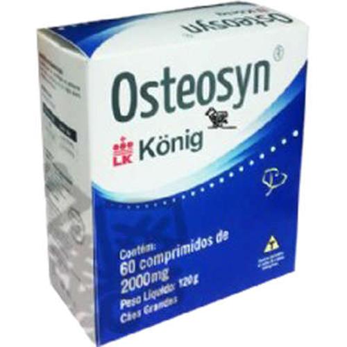 Tudo sobre 'Osteosyn Suplemento Condroprotetor e Regenerador Osteo-Articular - 2000 Mg'