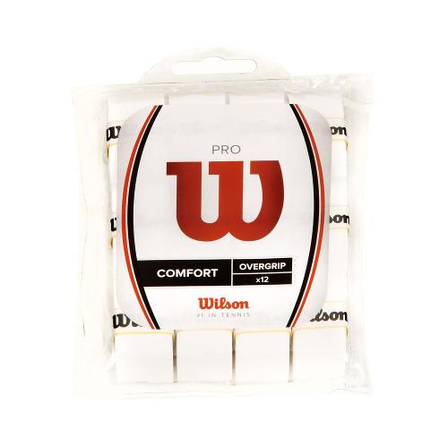 Overgrip Wilson Pro Pack com 12 Unidades Branco