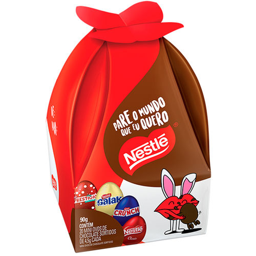 Tudo sobre 'Ovo de Páscoa Mini Ovos 90g - Nestlé'