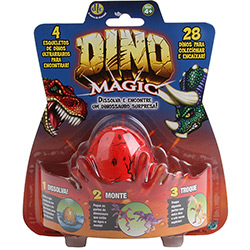Tudo sobre 'Ovo Dino Magic Vermelho - DTC'