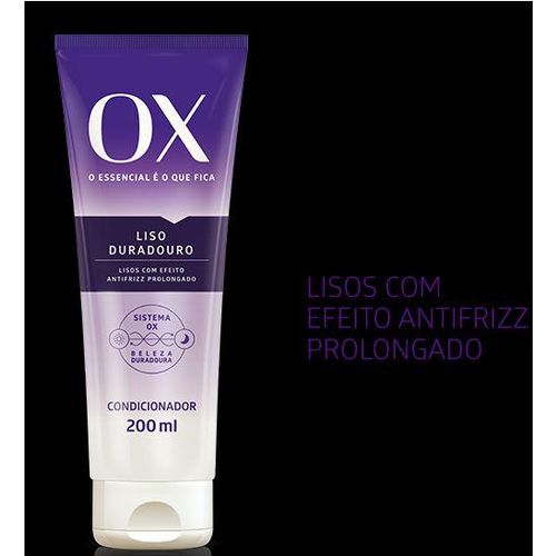 Ox - Liso Duradouro Condicionador - 200ml