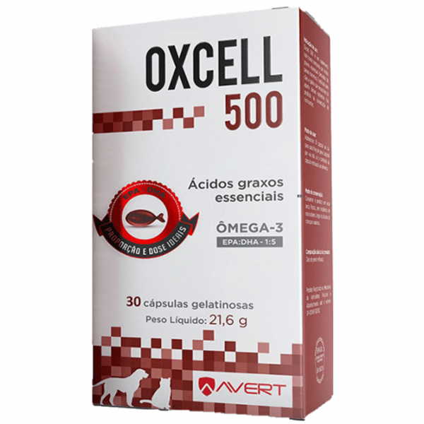 Oxcell 500 - 30 Cápsulas