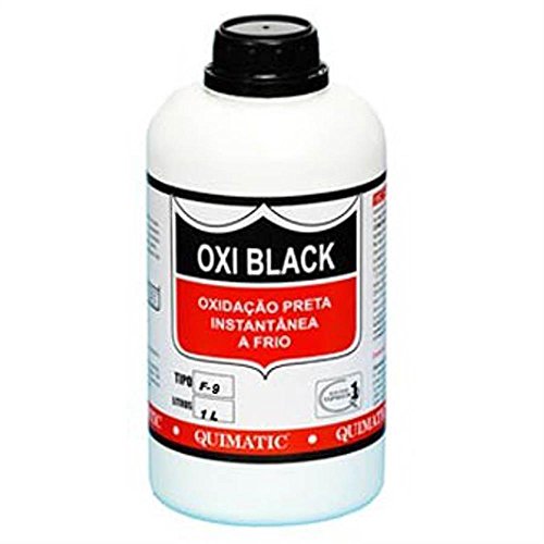 Oxi Black F9 Oxidação Preta Instantânea a Frio para Metais Ferrosos 1L-QUIMATIC-CA1