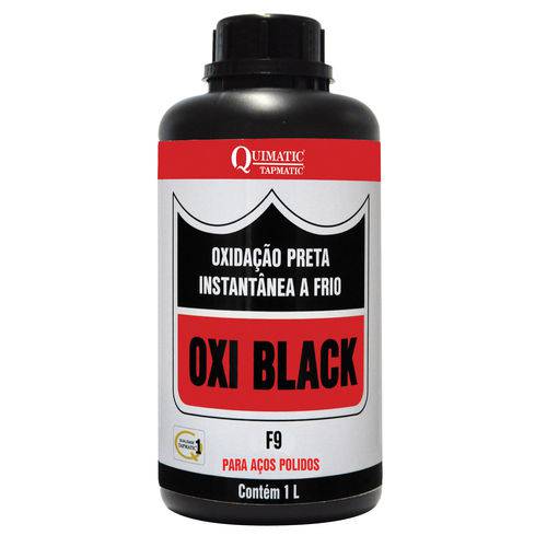 Oxidação Preta Instantânea a Frio Oxi Black F9 1 Litro