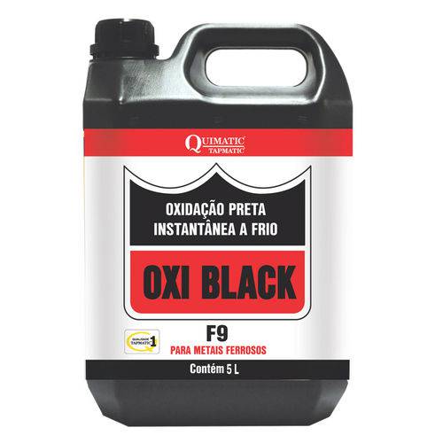 Oxidação Preta Instantânea a Frio Oxi Black F9 5 Litros