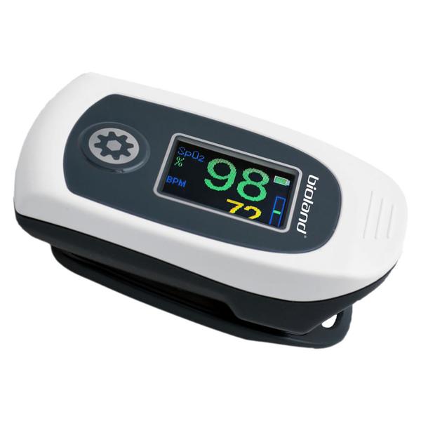 Oxímetro de Pulso Portátil Bioland Monitor de Dedo At101c