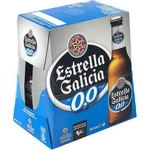 Pack Cerveja Espanhola Estrella Galicia Zero 0,0 6X250Ml