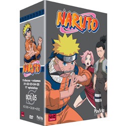 Pack: DVD Naruto - Vol.5 (5 DVDs)